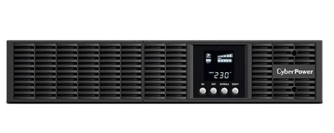 UPS CYBER POWER Online dubla conversie cu Sinusoida Pura, rack 2U, 2000VA/1800W Rack/Tower 2U 8x IEC C13, "OLS2000ERT2U"
