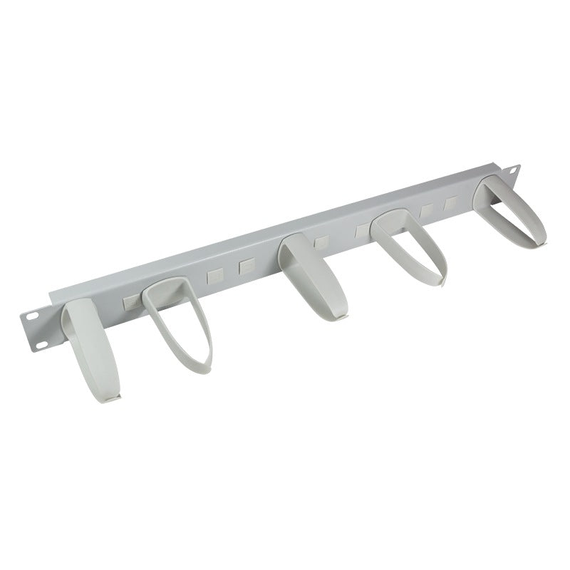 PANOU gestionare cabluri LOGILINK, tip masca orizontala, 19 inch, 1U, gri, "OR105G"