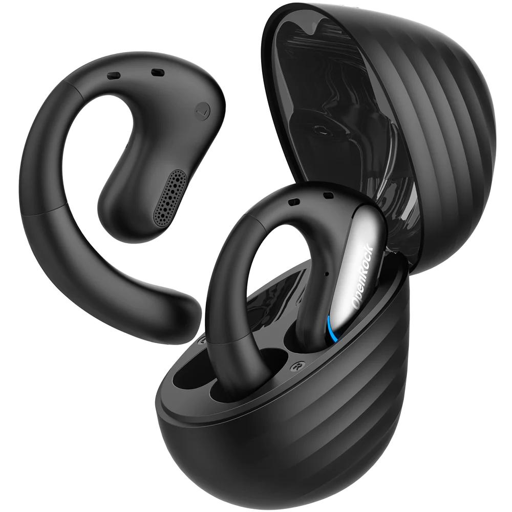 Casca OneOdio wireless, tip butoni - TWS, utilizare smartphone, conectare prin Bluetooth 5.2, difuzor 16.2 mm, negru, "OpenRock-Pro-Black" (timbru verde 0.18lei)