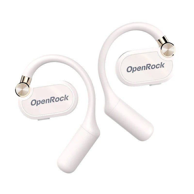 Casti OneOdio "OpenRock X", Open-Ear, utilizare smartphone, Bluetooth 5.3, rezistent la apa, multi-pairing, 4x mic, noise canceling, , alb, "OpenRock X White" (timbru verde 0.8 lei) -