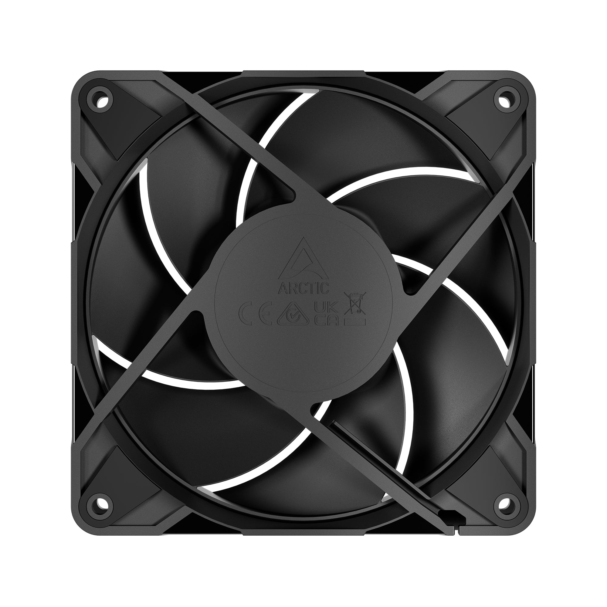 Ventilator Arctic "P12 Pro", 120mm, 600 - 3000 RPM, FDB, 77 cfm, 4pin PWM, negru, "ACFAN00305A" - 4895265000072