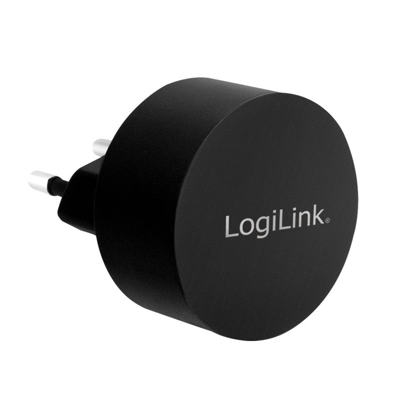 ALIMENTATOR retea 220V LOGILINK, universal, 2 x USB-A, maxim 2.1A, 10.5W, suport OCP/OVP/OHP/SCP, negru, "PA0218"