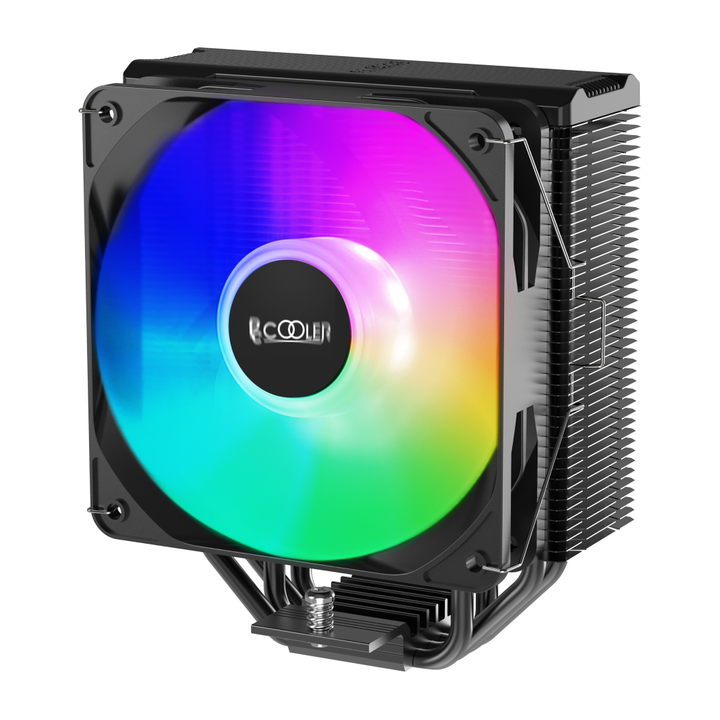 COOLER PCCOOLER, skt. universal, racire cu aer, vent. 120mm, 400 - 1800 RPM, LED RGB, 