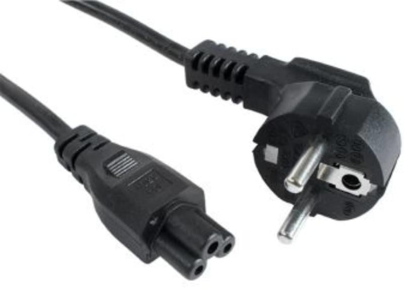 CABLU alimentare GEMBIRD notebook 1m, intrare Shucko, iesire C5, 16A, certificare VDE, bulk, black, "PC-186-ML12-1M"