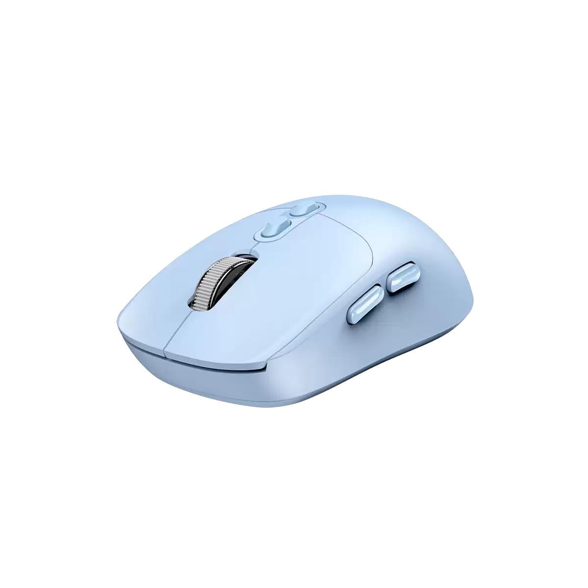 MOUSE Genius "NX-8080S", PC sau NB, wireless 2.4GHz, Bluetooth, optic, 1600 dpi, butoane/scroll 6/1, acumulator, buton Copilot, albastru deschis, "31030042402" 4710268262480