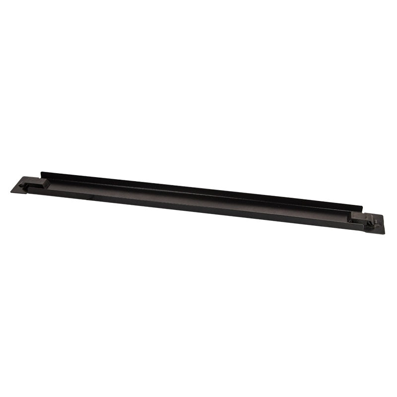 PANOU gestionare cabluri Logilink, tip masca orizontala, 19 inch, 1U, instalare fara unelte, negru, 