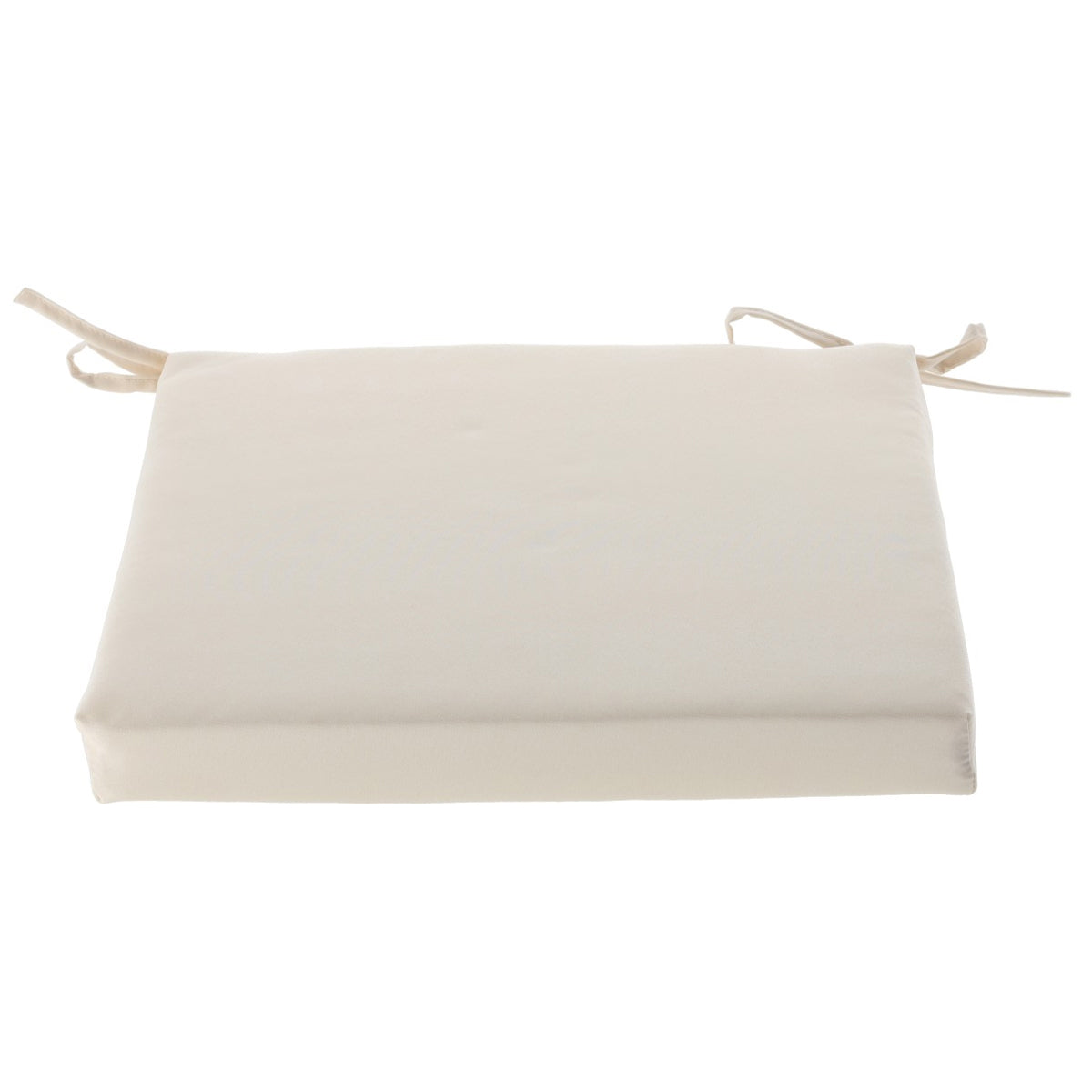 Perna scaun 40x40x5 cm, poliester impermeabil, cu fermoar si prindere, bej