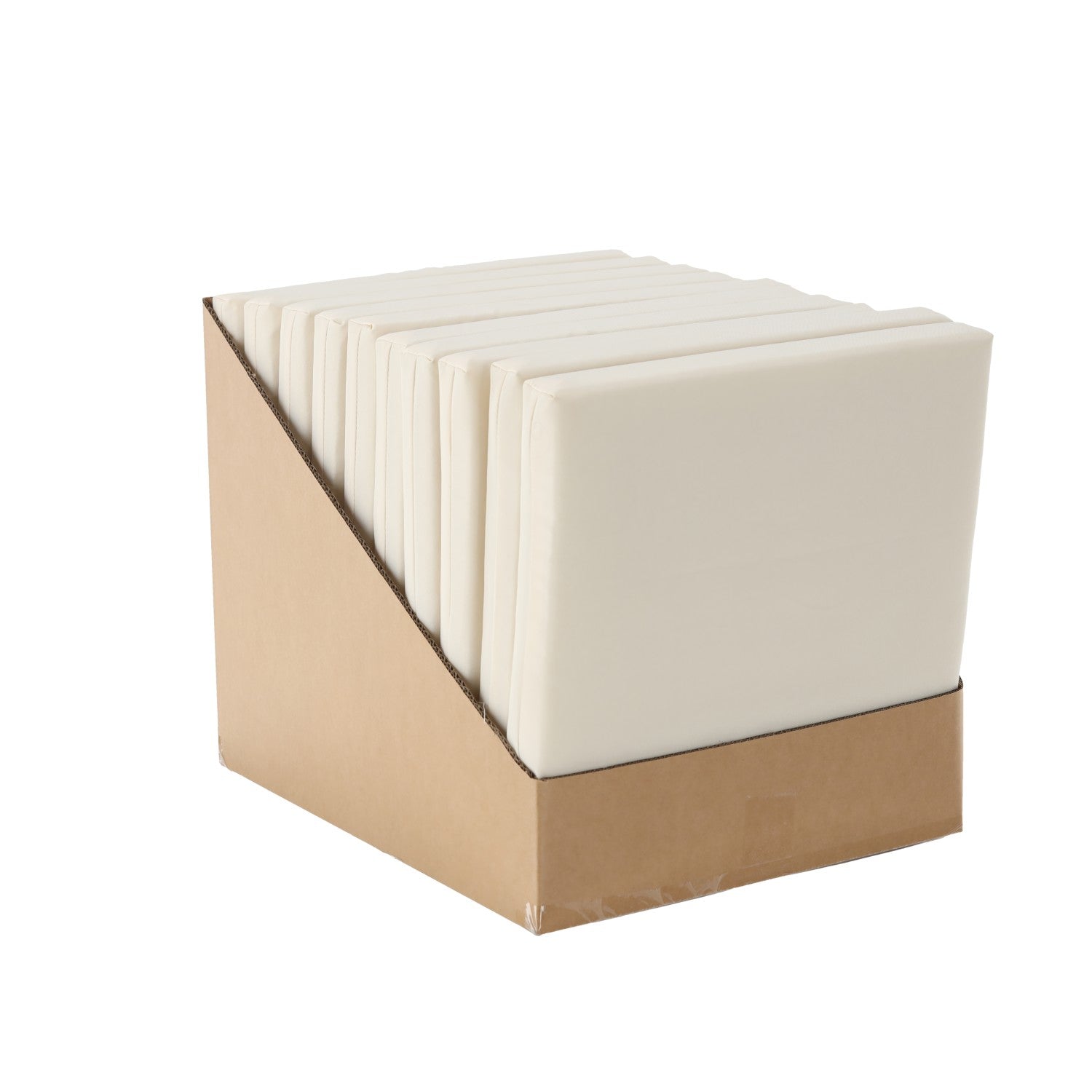 Perna scaun 40x40x5 cm, poliester impermeabil, cu fermoar si prindere, bej