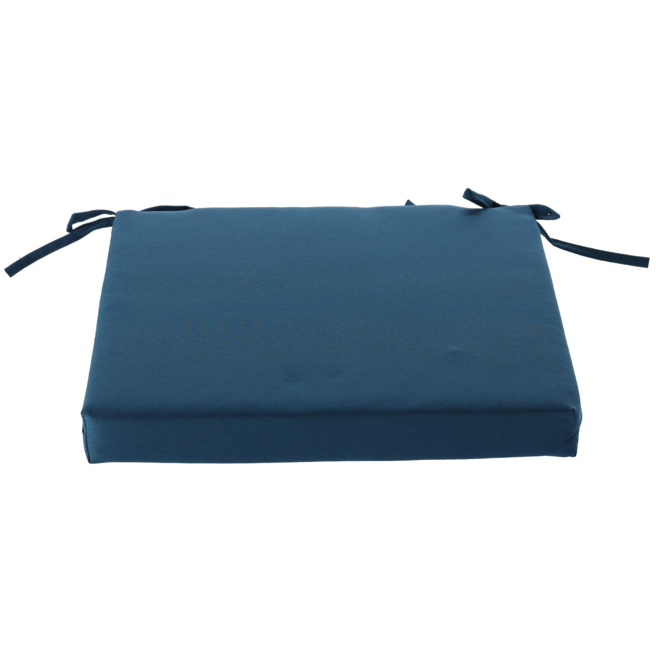Perna scaun 40x40x5 cm, poliester impermeabil, cu fermoar si prindere, albastra