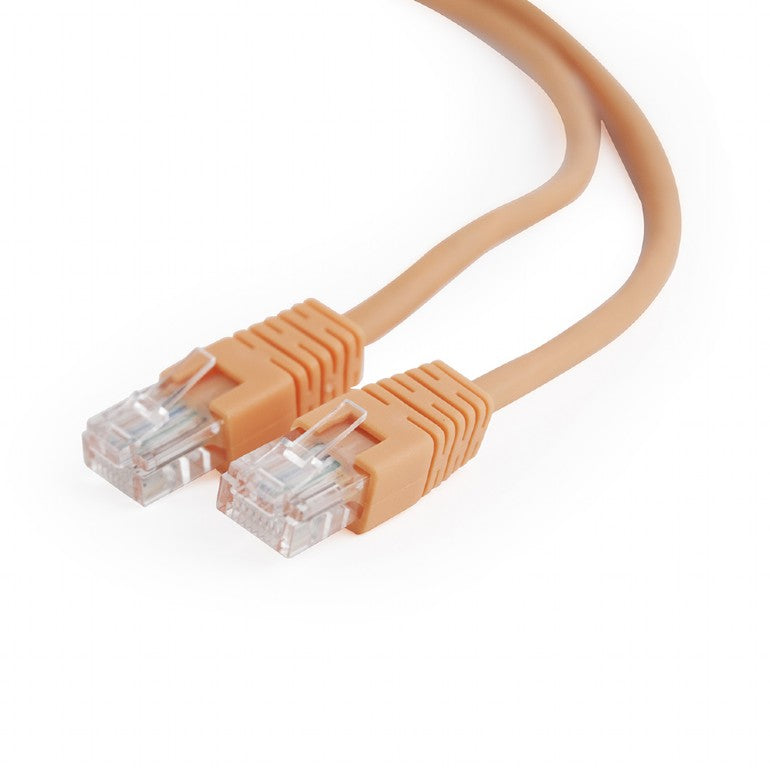 PATCH CORD UTP GEMBIRD Cat5e, cupru-aluminiu, 0.5 m, portocaliu, AWG26, "PP12-0.5M/O"