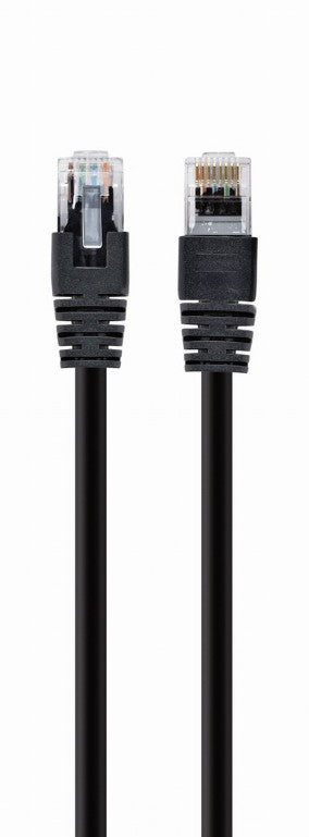 PATCH CORD UTP Gembird Cat5e, cupru-aluminiu, 10 m,negru, AWG26, 