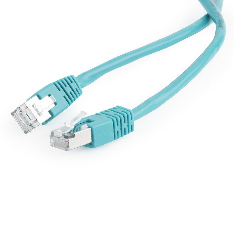 PATCH CORD FTP GEMBIRD Cat5e, cupru-aluminiu, 1 m, verde, AWG26, ecranat "PP22-1M/G"