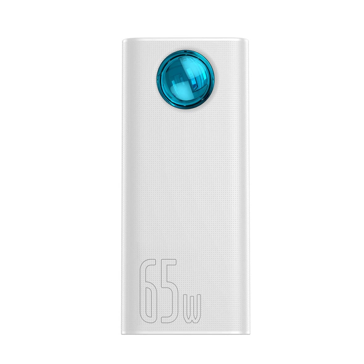 POWER BANK Baseus Ambilight, 30000mAh, PD 3.0 65W, 4 x USB; 1 x USB Type-C, digital display pt. status baterie, total 3A, alb, "PPLG000102" - 6932172613617