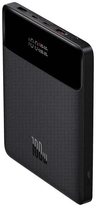 POWER BANK Baseus Blade, 20000mAh, PD 100W, ultra thin, 2 x USB; 2 x USB Type-C, display digital pt. status baterie, total 5A, black, "PPBL000201" - 6932172625474