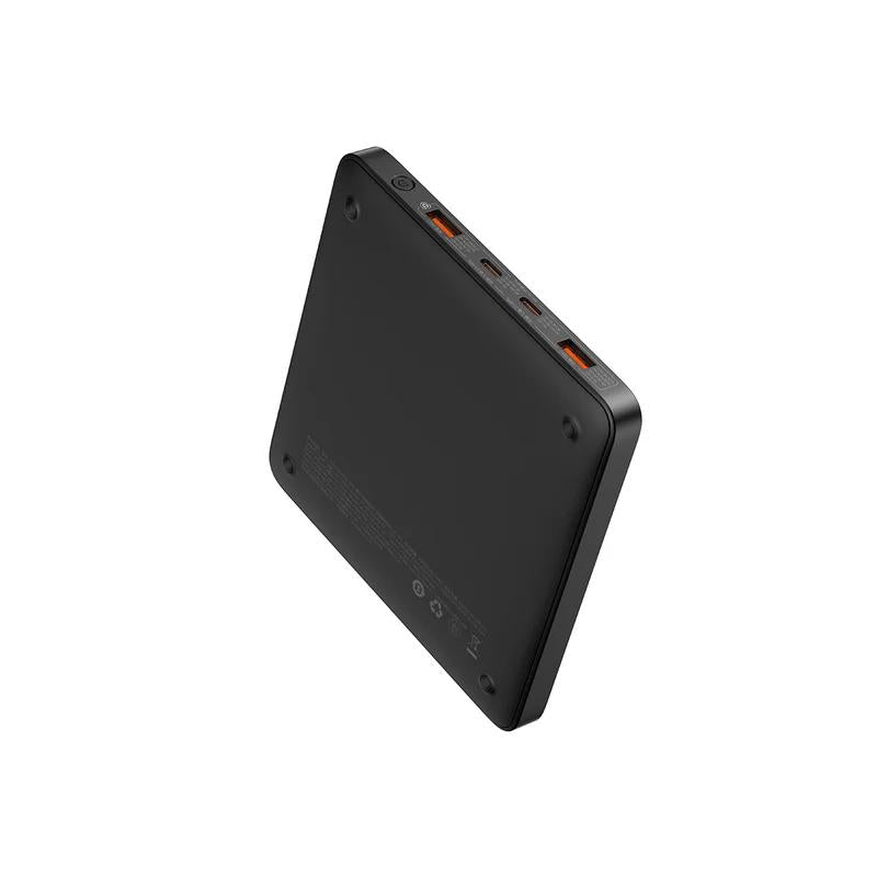POWER BANK Baseus Blade, 20000mAh, PD 100W, ultra thin, 2 x USB; 2 x USB Type-C, display digital pt. status baterie, total 5A, negru, "PPBL000301" - 6932172628031