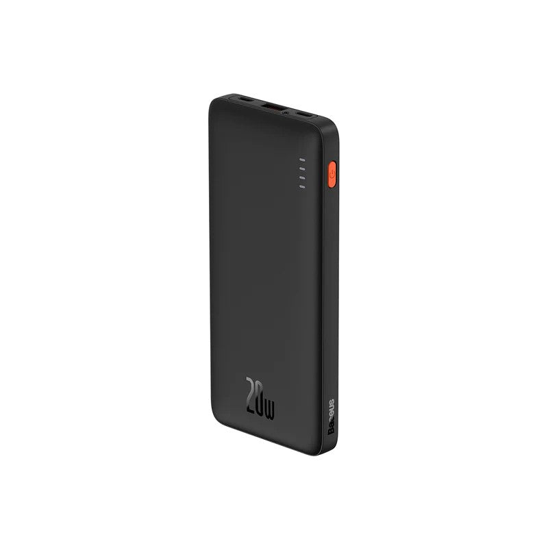 POWER BANK Baseus Airpow, 10000mAh, 20W, 1 x USB; 1 x USB Type-C, total 3A, negru, "PPQD090001" - 6932172626884