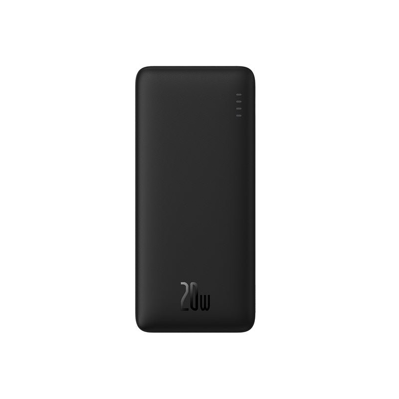 POWER BANK Baseus Airpow, 10000mAh, 20W, 1 x USB; 1 x USB Type-C, total 3A, negru, "PPQD090001" - 6932172626884