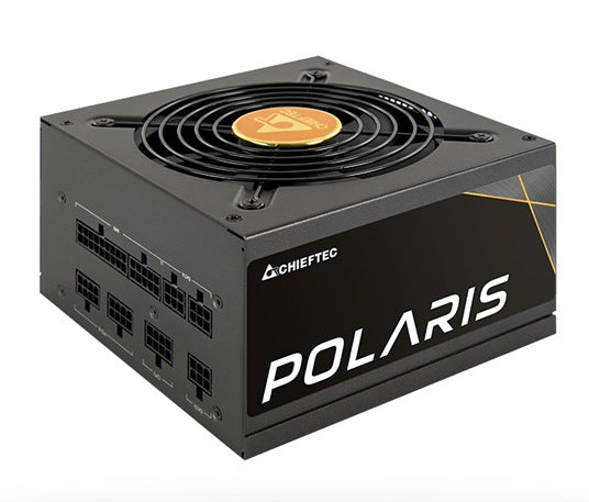 SURSA Chieftec Polaris 750 W, modulara, certificare 80 Plus Gold, ventilator 120 mm x 1, PCI-E 6+2 pin x 4, SATA x 8, "PPS-750FC"