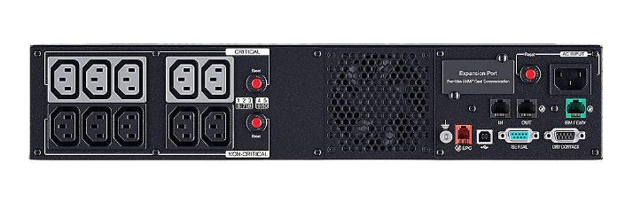 UPS CYBER POWER Line Int. cu Sinusoida Pura, rack, 1000VA/ 1000W, IEC C13, "PR1000ERT2U"