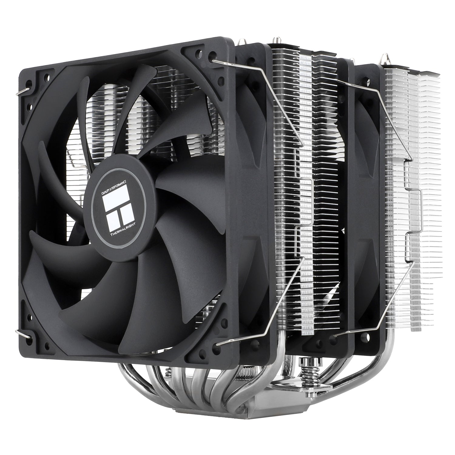 COOLER Thermalright "Peerless Assassin 120 SE" skt. Intel si AMD, racire cu aer, dual tower, vent. 2x120mm, 1550 rpm, 6 heatpipes, inaltime 155mm, fara LED, negru,"Peerless Assassin 120 SE"
