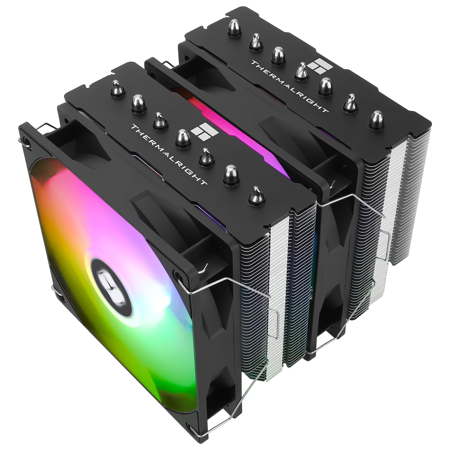 COOLER Thermalright "Phantom Spirit 120 SE Argb" skt. Intel si AMD, racire cu aer, dual tower, vent. 120mm, 1500 rpm, 7 heatpipe, inaltime 154mm, ARGB, negru, argintiu,"Phantom Spirit 120 SE Argb"