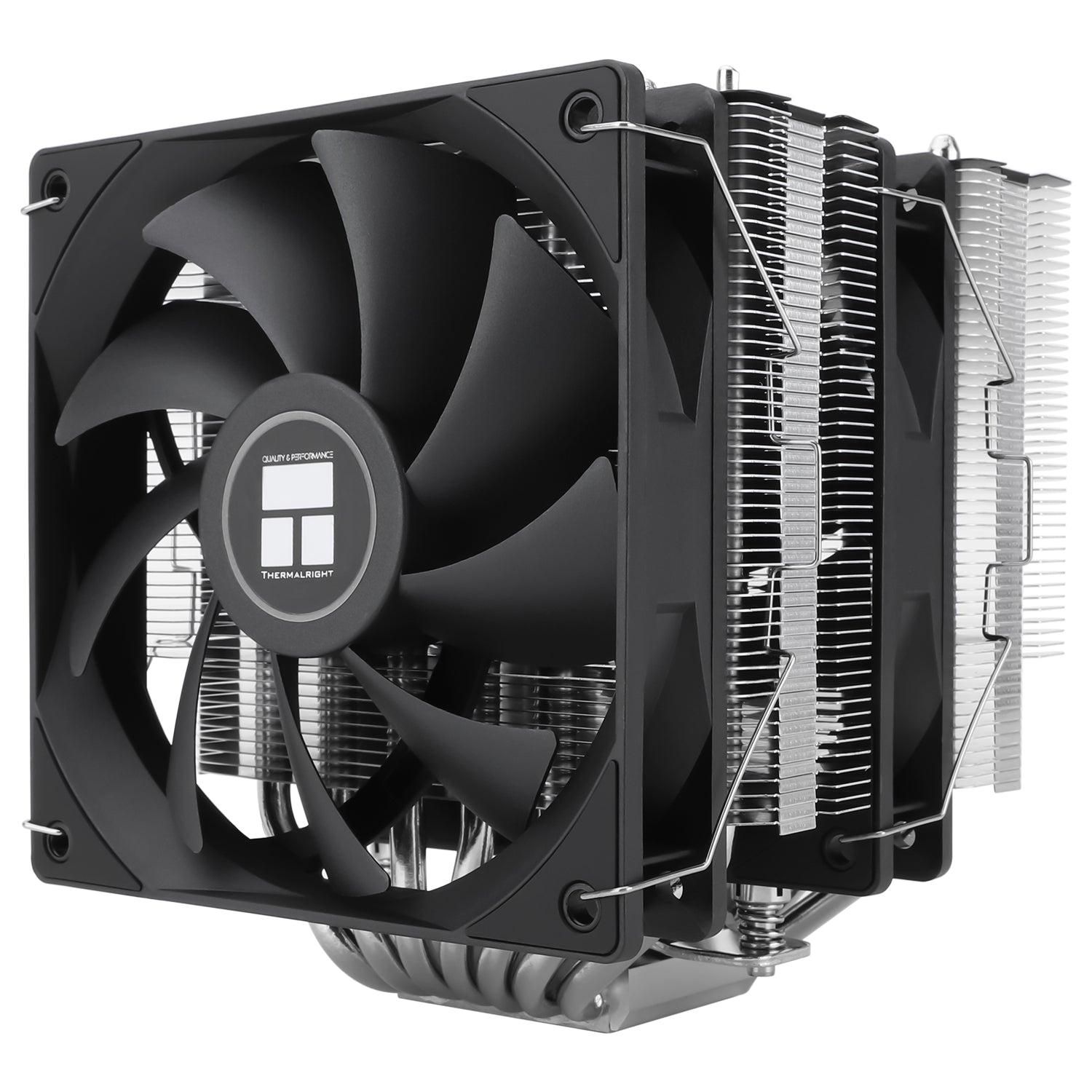 COOLER Thermalright "Phantom Spirit 120 SE" skt. Intel si AMD, racire cu aer, dual tower, vent. 2x120mm, 1500 rpm, 7 heatpipe, inaltime 154mm, fara LED, negru, argintiu,"Phantom Spirit 120 SE"