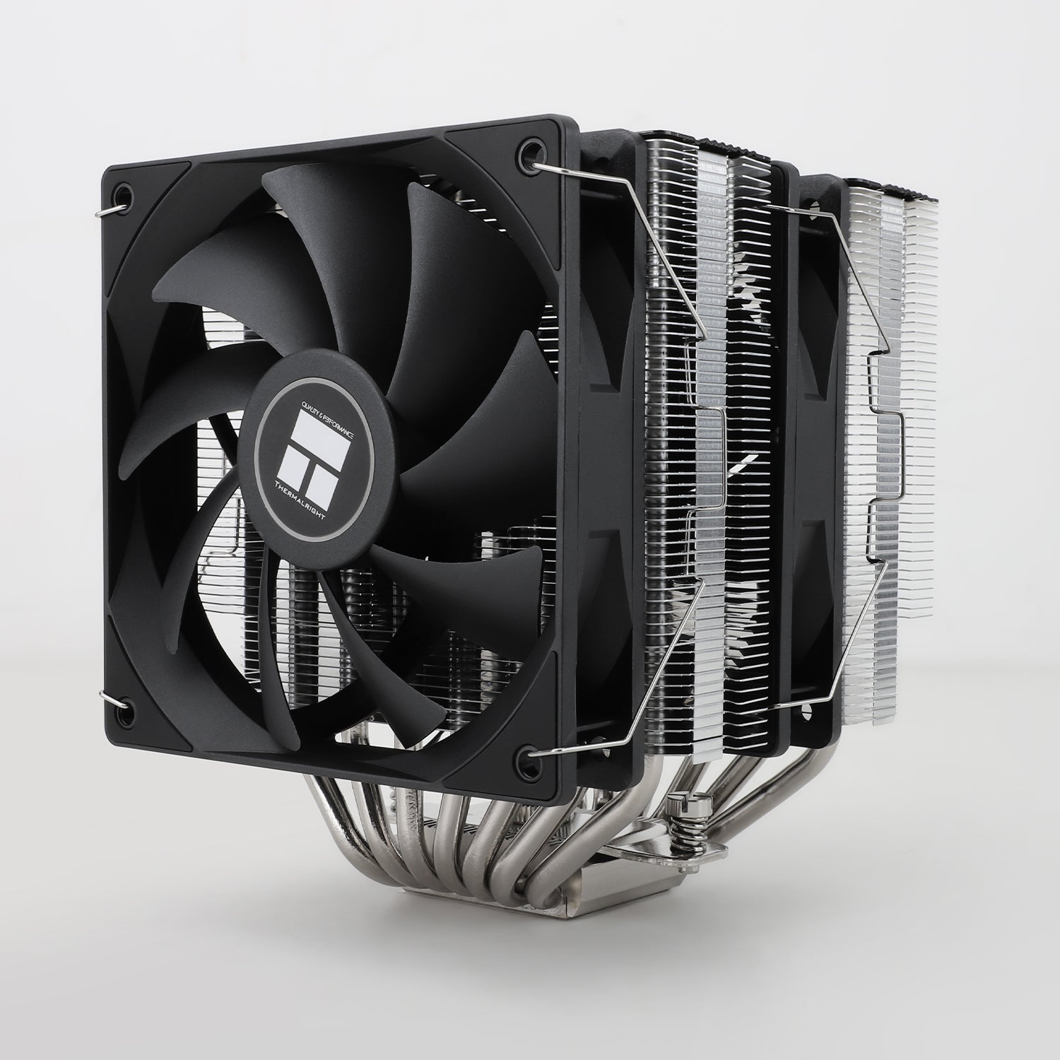 COOLER Thermalright "Phantom Spirit 120" skt. Intel si AMD, racire cu aer, dual tower, vent. 2x120mm, 1500 rpm, 7 heatpipe, inaltime 157mm, fara LED, negru, argintiu,"Phantom Spirit 120"