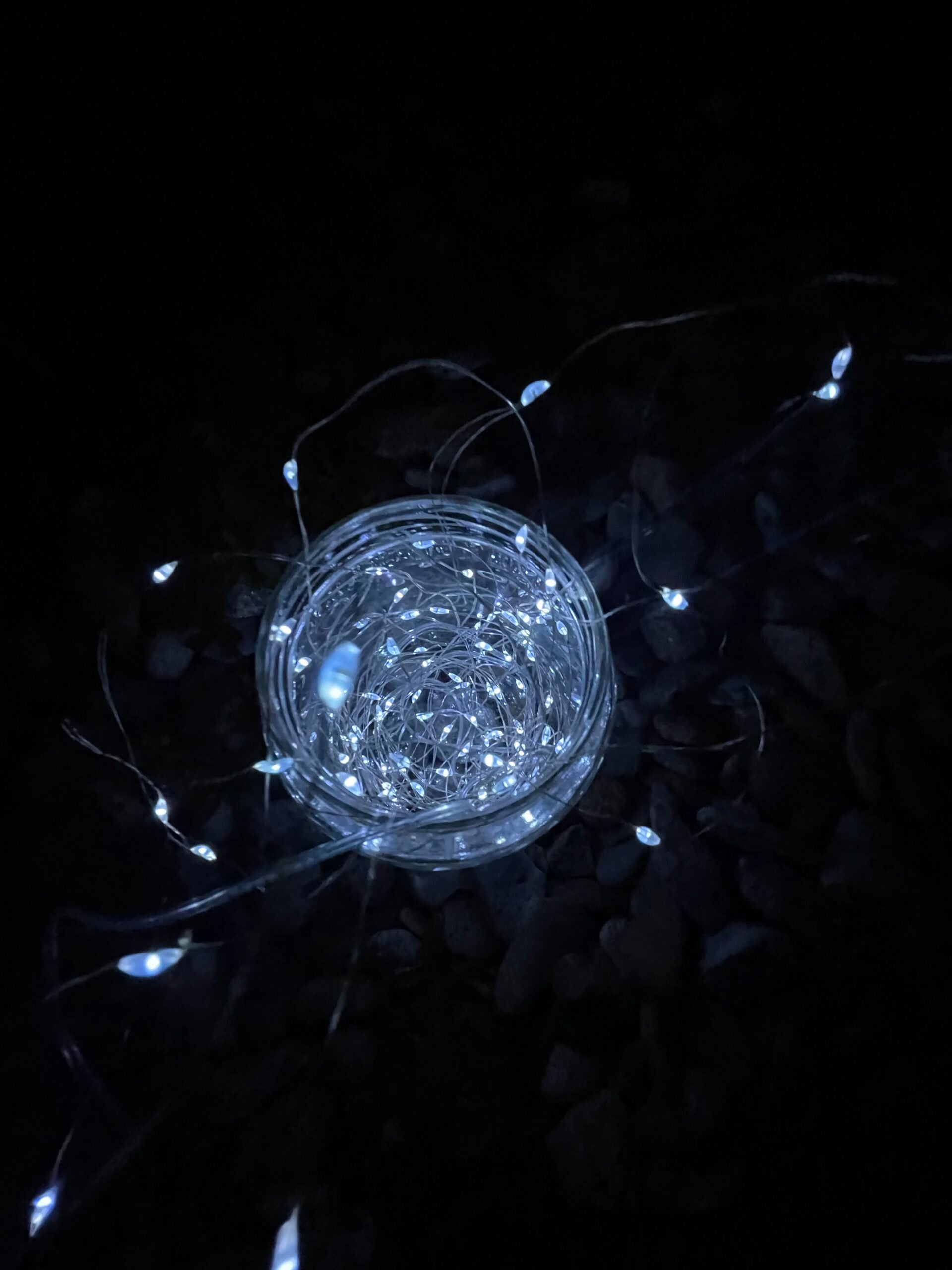 Ghirlanda luminoasa liniara, 100 LED-uri, 990cm, incarcare solara, alb rece