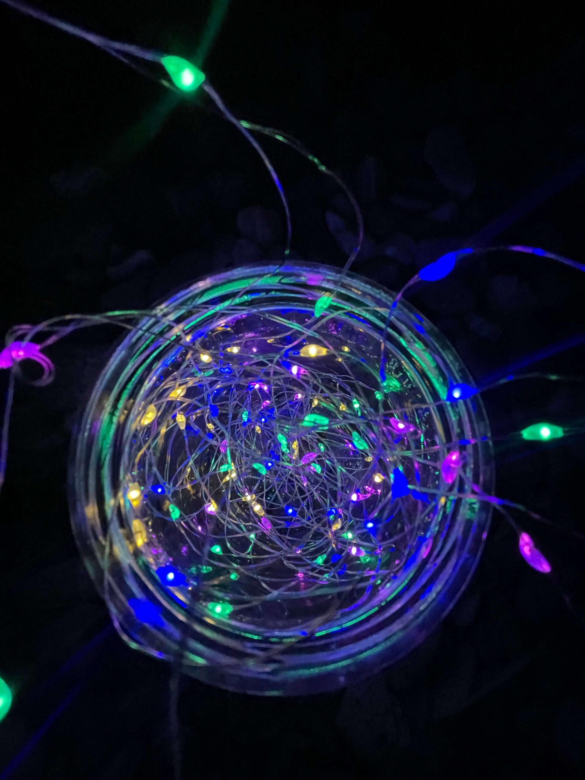 Ghirlanda luminoasa liniara, 100 LED-uri, 990cm, incarcare solara, multicolor