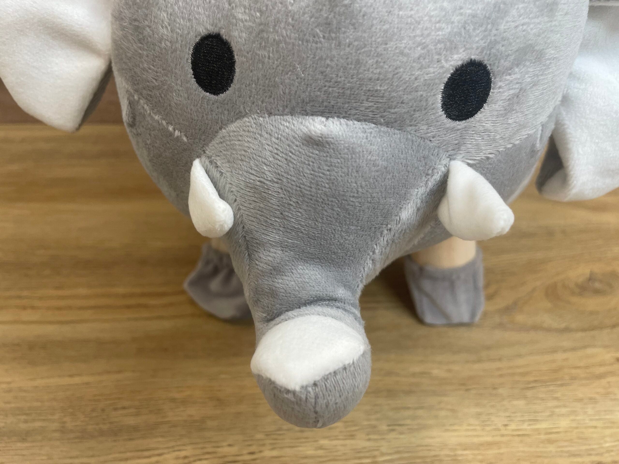 Taburet pentru copii, 28x25cm, maxim 50kg, model elefant