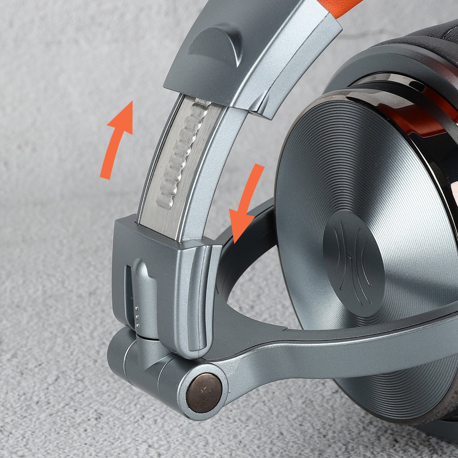Casca OneOdio cu fir detasabil, tip over ear, utilizare profesionala, DJ, conectare prin Jack 3.5 mm | Jack 6.35 mm, difuzor 50 mm, impedanta 32 Ohm, gri, "Pro50-Deep-Grey" (timbru verde 0.8lei)