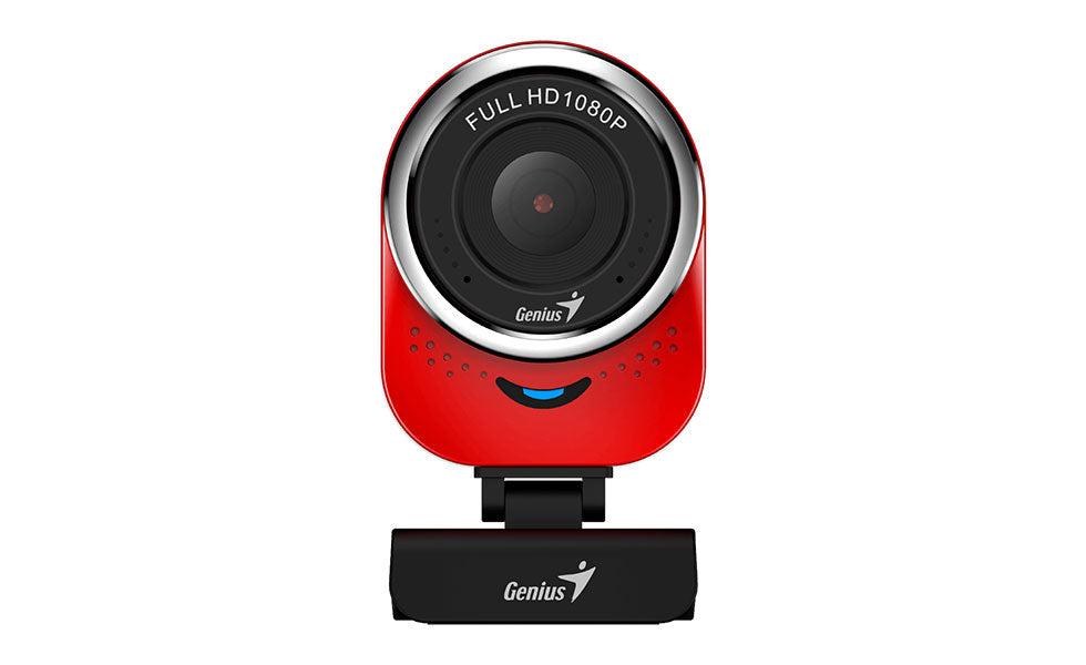 CAMERA WEB GENIUS senzor 1080p Full-HD cu rezolutie video 1920x1080, QCam 6000, microfon, red "32200002408"