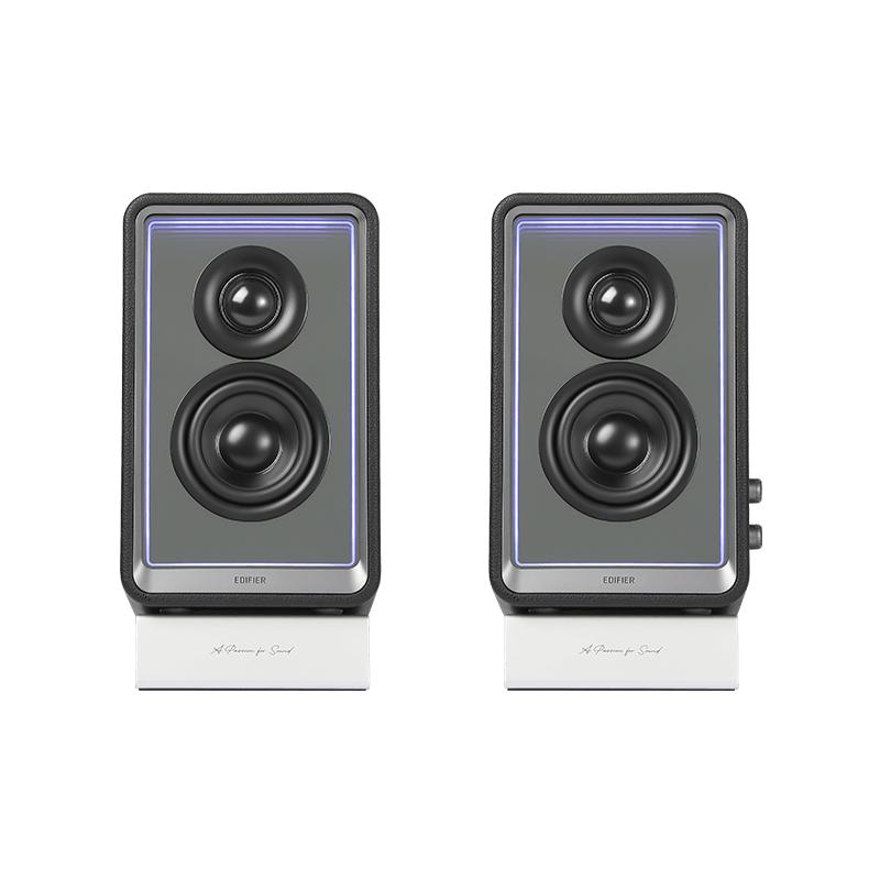 BOXE EDIFIER 2.0, RMS: 70W (2 x 15W, 2 x 20W), Bluetooth 5.3, USB-C, USB-A, AUX, sub-out, GaN charger 65W, black, "QR65-BK"