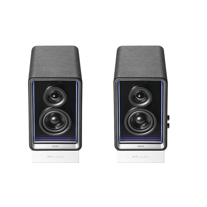 BOXE EDIFIER 2.0, RMS: 70W (2 x 15W, 2 x 20W), Bluetooth 5.3, USB-C, USB-A, AUX, sub-out, GaN charger 65W, black, "QR65-BK"