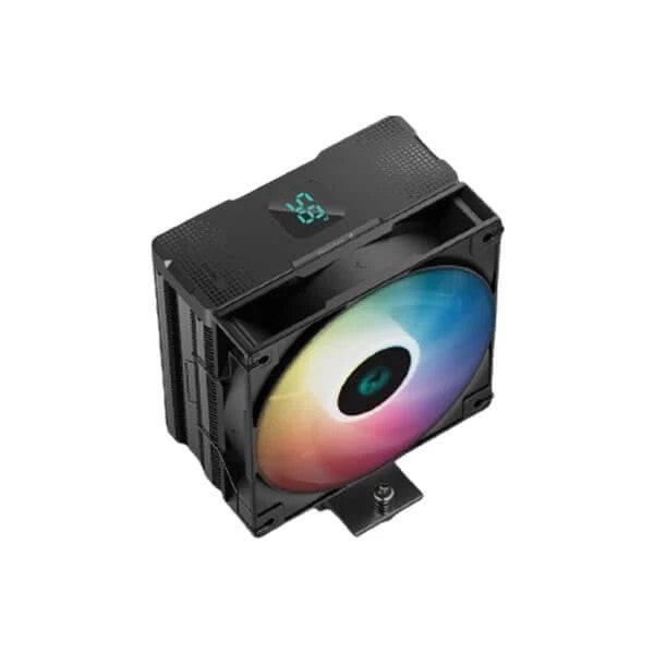COOLER DeepCool "AG400 DIGITAL ARGB",aer,Ø6 mm×4 pcs heatpipe,skt. Intel LGA 1700/1200/115x AMD AM5/AM4,120mm,500-2100 rpm,4-pin PWM,LED RGB adresabil "R-AG400-BKADMN-G-1"