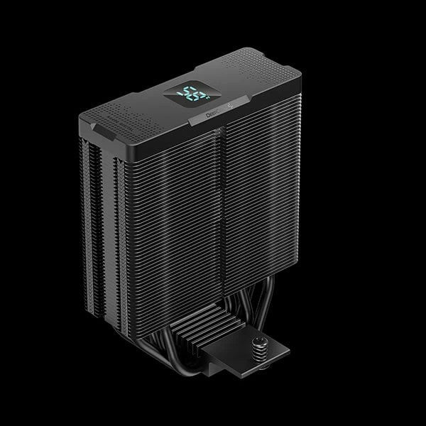 COOLER DeepCool "AG400 DIGITAL ARGB",aer,Ø6 mm×4 pcs heatpipe,skt. Intel LGA 1700/1200/115x AMD AM5/AM4,120mm,500-2100 rpm,4-pin PWM,LED RGB adresabil "R-AG400-BKADMN-G-1"