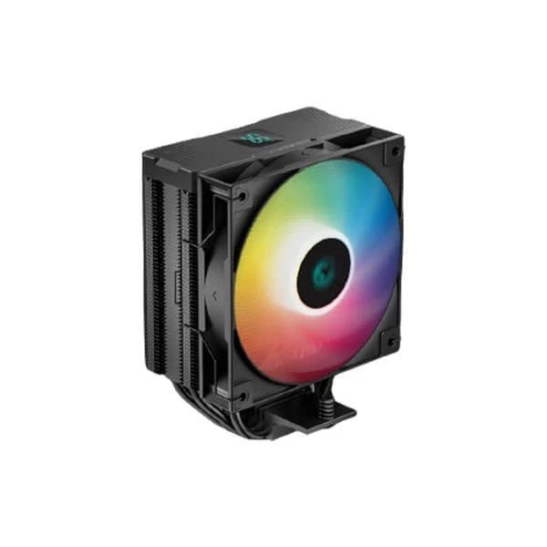 COOLER DeepCool "AG400 DIGITAL ARGB",aer,Ø6 mm×4 pcs heatpipe,skt. Intel LGA 1700/1200/115x AMD AM5/AM4,120mm,500-2100 rpm,4-pin PWM,LED RGB adresabil "R-AG400-BKADMN-G-1"