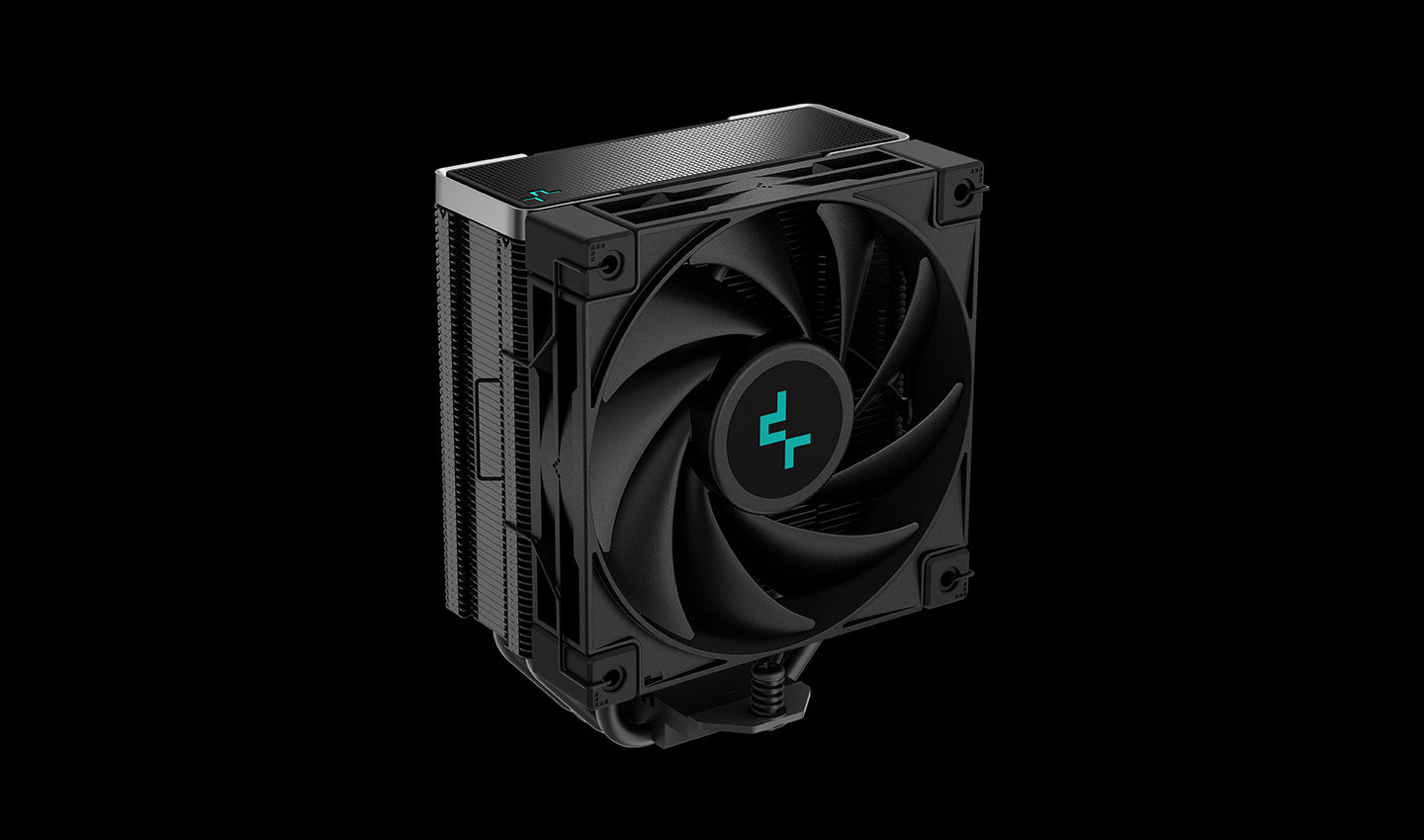 Cooler Deepcool "AK400 Zero Dark", compatibil skt. Intel si AMD, racire cu aer, ventilator 120 mm, 1850 rpm, inaltime cooler 155 mm, 4 heatpipe, "R-AK400-BKNNMN-G-2"