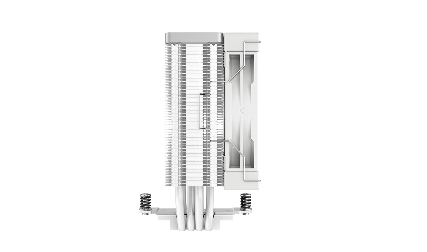 Cooler Deepcool "AK400", compatibil skt. Intel si AMD, racire cu aer, ventilator 120 mm, 2000 rpm, inaltime cooler 150 mm, 4 heatpipe, "R-AK400-WHNNMN-G-1"