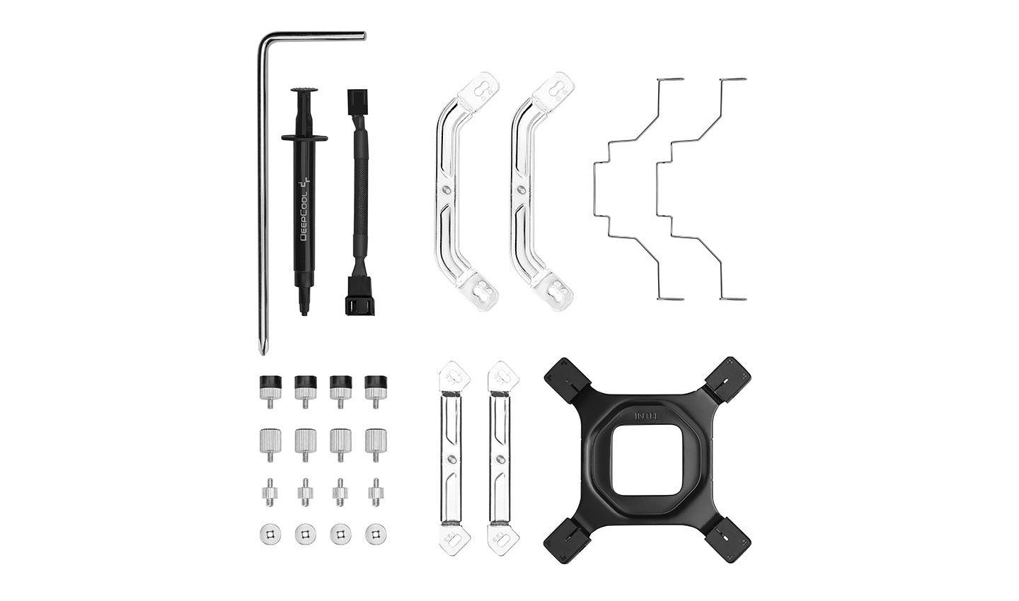 Cooler Deepcool "AK500", compatibil skt. Intel si AMD, racire cu aer, ventilator 120 mm, 1850 rpm, inaltime cooler 158 mm, 5 heatpipe, "R-AK500-BKNNMT-G"
