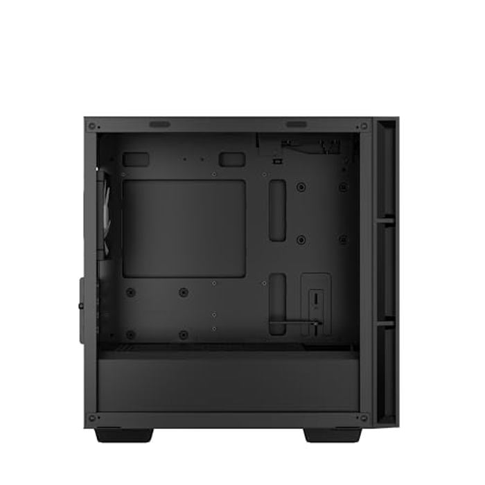 CARCASA DeepCool "CH360", Mini Tower, ATX, fara sursa, 3xfan, USB 3.2 gen 1 x 1, USB 2.0 x 2,audio,PSU shroud,4 sloturi expansiune,iluminare ARGB, negru "R-CH360-BKAPE3-G-1"