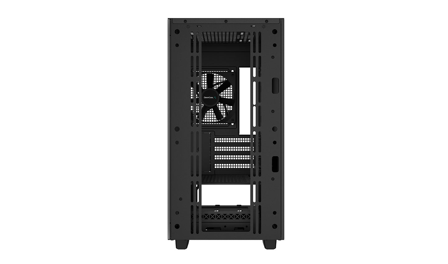 CARCASA DEEPCOOL CH370, Micro ATX, fara sursa, sticla securizata, 1 x 120mm fan, USB 3.0 x 2, Jack 3.5mm x 1, black, "R-CH370-BKNAM1-G-1"