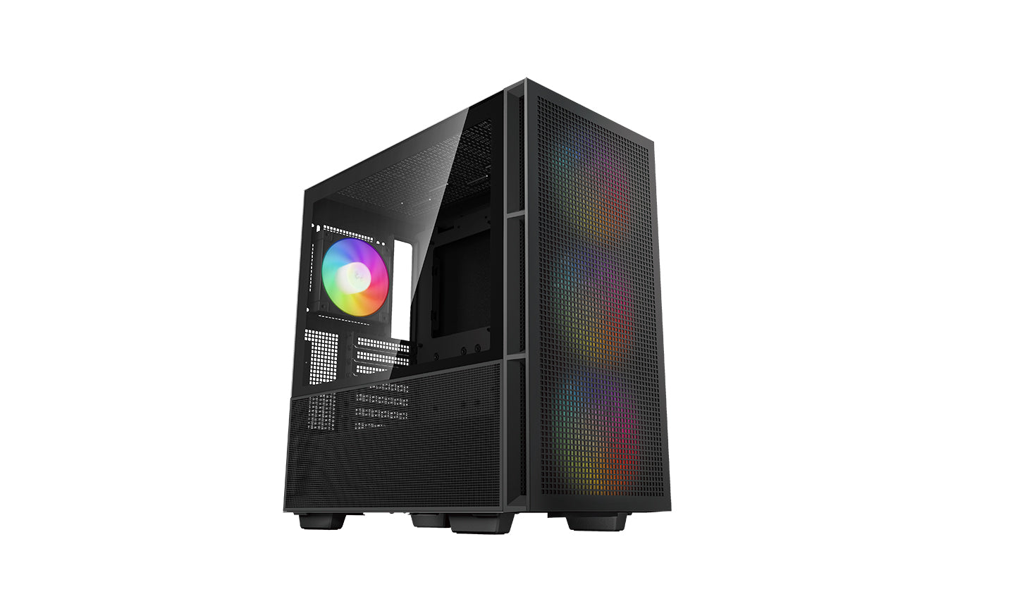 CARCASE DeepCool "CH560" Middle Tower ATX, USB3.0xxxx2, Audioxxxx1, negru, "R-CH560-BKAPE4-G-1"