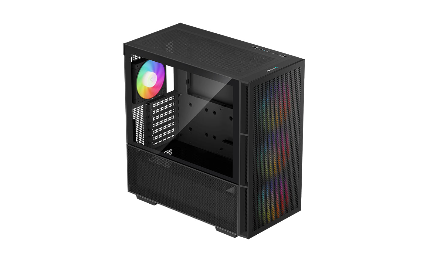 CARCASE DeepCool "CH560" Middle Tower ATX, USB3.0xxxx2, Audioxxxx1, negru, "R-CH560-BKAPE4-G-1"