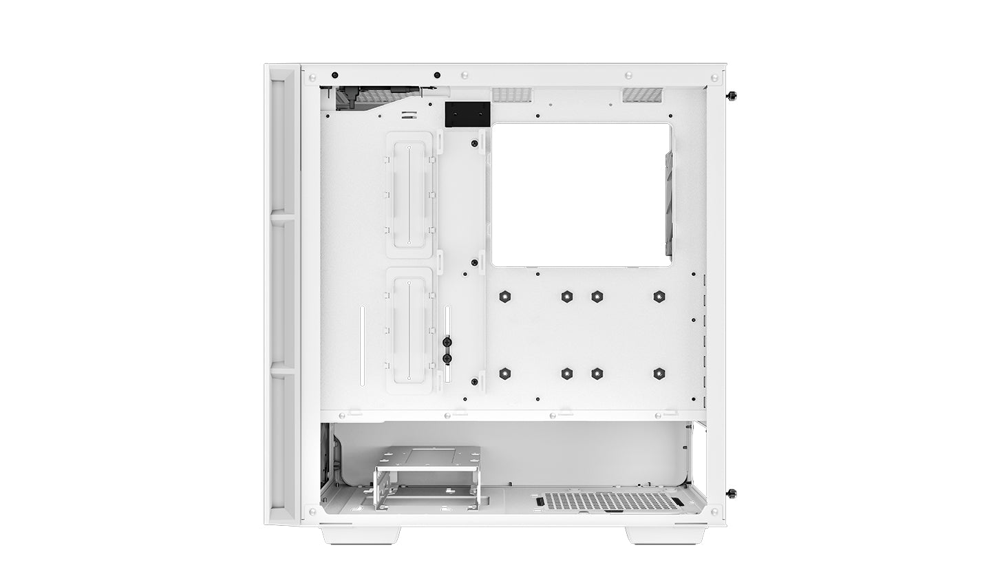 CARCASA DeepCool "CH560 WH" Middle Tower ATX, USB3.0xxxx2, Audioxxxx1, alb, "R-CH560-WHAPE4-G-1"