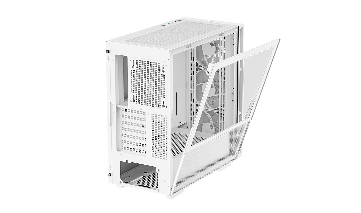 CARCASA DeepCool "CH560 WH" Middle Tower ATX, USB3.0xxxx2, Audioxxxx1, alb, "R-CH560-WHAPE4-G-1"