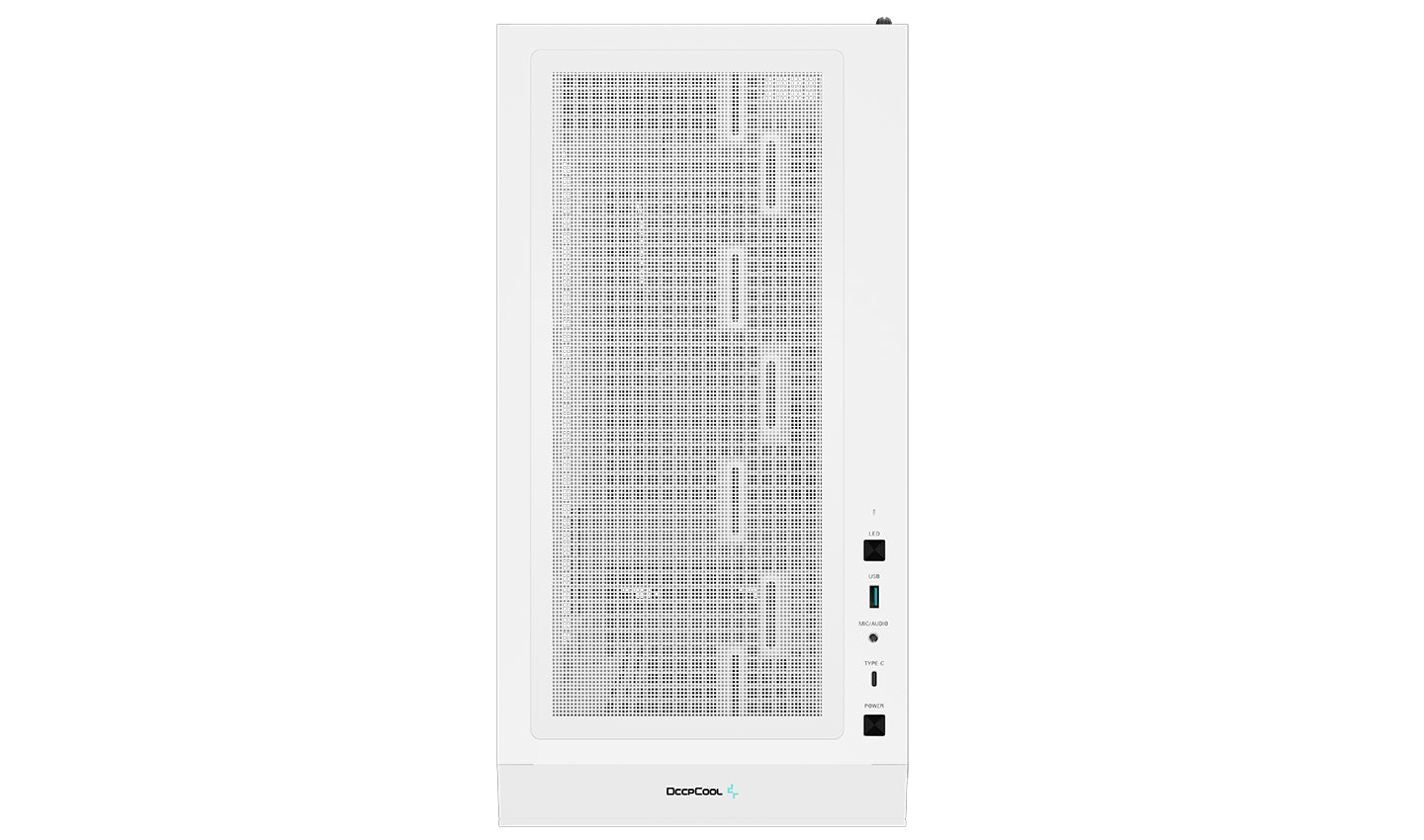 CARCASA DeepCool "CH560 WH" Middle Tower ATX, USB3.0xxxx2, Audioxxxx1, alb, "R-CH560-WHAPE4-G-1"