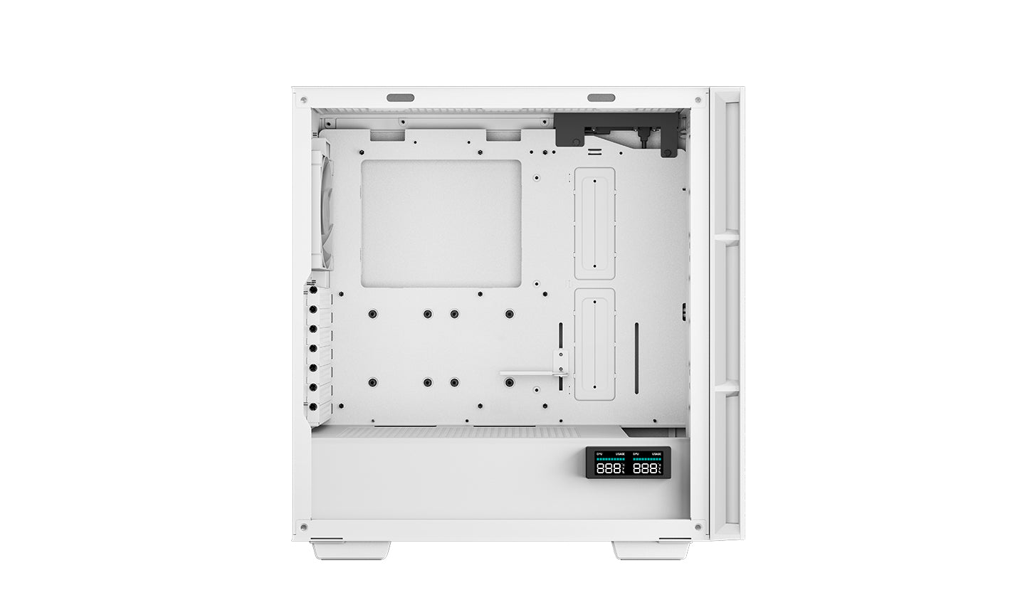 CARCASA DeepCool "CH560 DIGITAL WH", Middle Tower, ATX, fara sursa, sticla securizata,4 ventilatoare incluse,iluminare RGB, alb, USB 3.2 gen 1 x 1, USB Type-C x 1,Jack 3.5mm "R-CH560-WHAPE4D-G-1"
