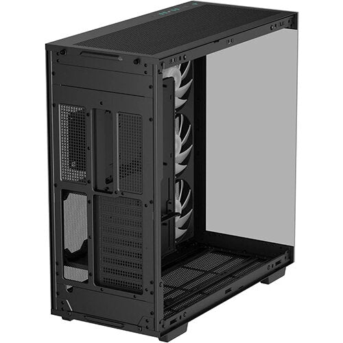 CARCASA DeepCool "CH780", Tower, ATX, fara sursa, 1xfan, USB 3.2 gen 1 x 4, USB Type-C x 1, audio, PSU shroud,9 sloturi expansiune,iluminare ARGB, negru "R-CH780-BKADE41-G-1"