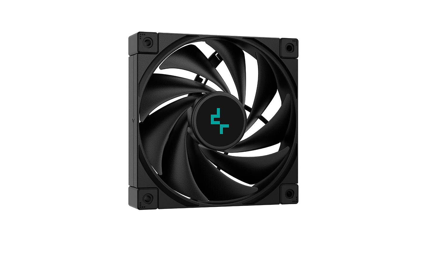 Cooler Deepcool "LT720", compatibil skt. Intel si AMD, racire cu lichid, ventilator 120 mm x 3, 2250 rpm, iluminat RGB, "R-LT720-BKAMNF-G-1"